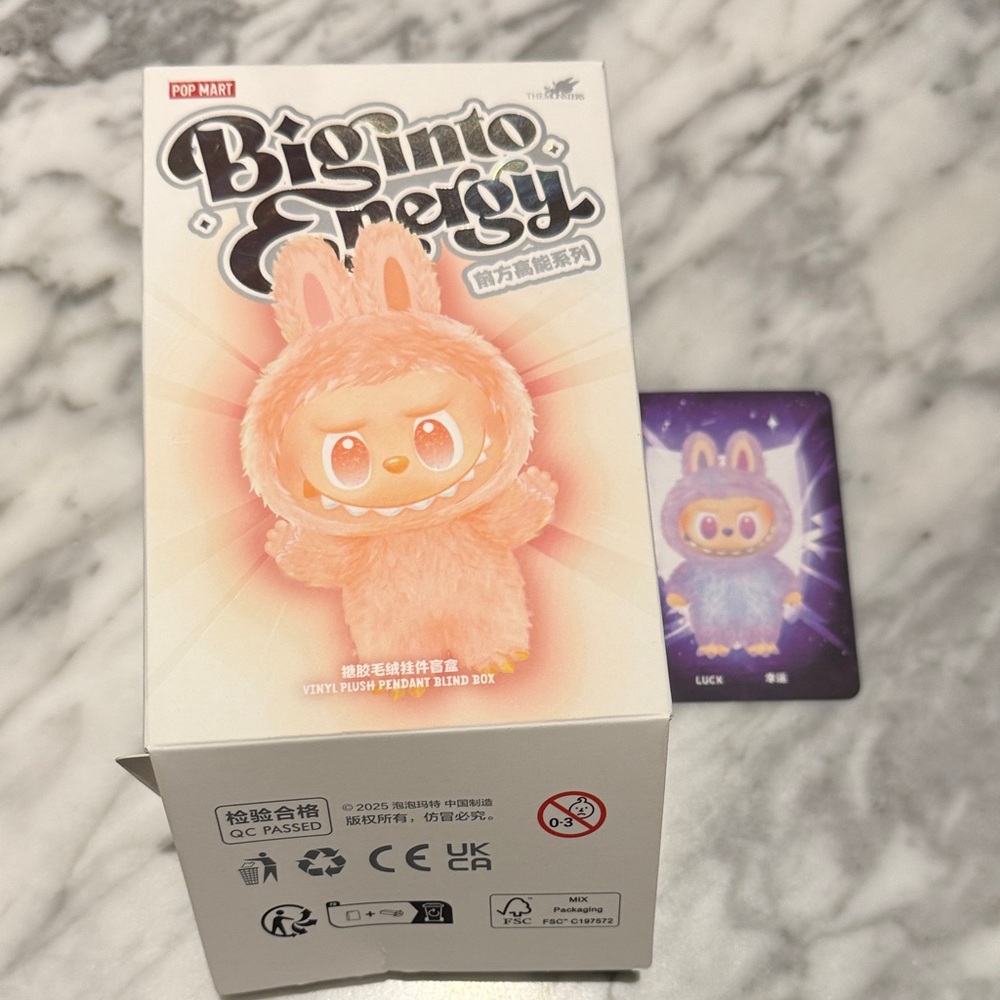Big Into Energy Vinyl Plush Figure Confirmed: Luck